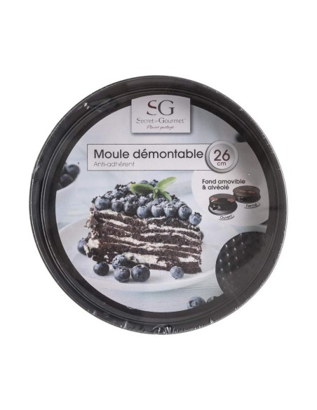 Moule amovible 5five Simply Smart Noir Métal Ø 26 cm