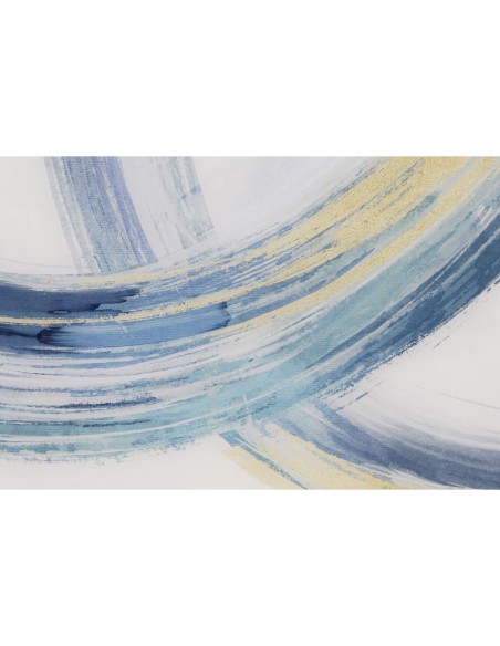 Cadre DKD Home Decor Abstrait Moderne 80 x 2,5 x 120 cm (2 Unités)