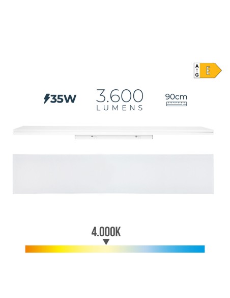 Tube LED EDM 31754 A E 35 W 3600 lm (4000 K)