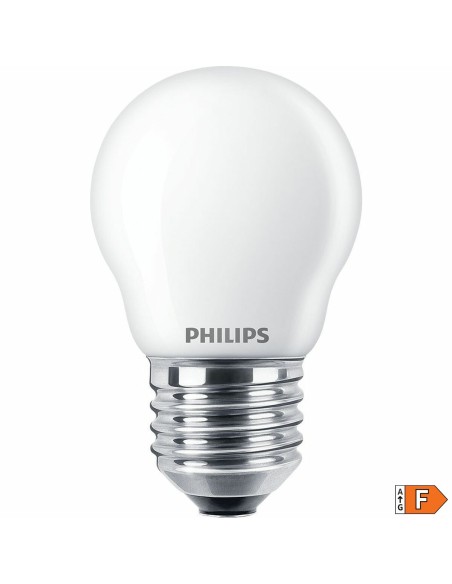 Lampe LED Philips F 40 W 4,3 W E27 470 lm 4,5 x 8,2 cm (2700 K)