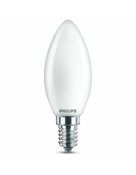Lampe LED Philips Bougie F 4,3 W E14 470 lm 3,5 x 9,7 cm (2700 K)