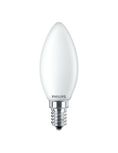 Lampe LED Philips Bougie Blanc F 40 W 4,3 W E14 470 lm 3,5 x 9,7 cm (6500 K)