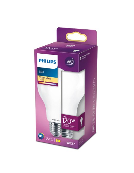 Lampe LED Philips D 120 W 13 W E27 2000 Lm 7 x 12 cm (2700 K)