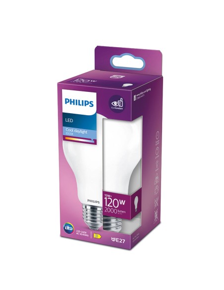 Lampe LED Philips D 120 W 13 W E27 2000 Lm 7 x 12 cm (6500 K)