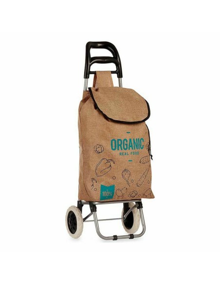 Panier à Courses Kinvara Organic Marron 3,3 L 36 x 95 x 35 cm (10 Unités)