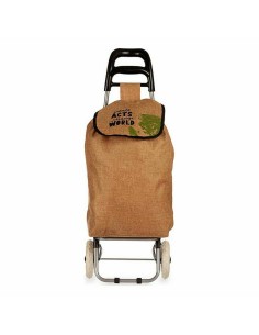 Panier à Courses Kinvara WR3050-6A Marron 3,3 L 36 x 95 x 35 cm (10 Unités) 2