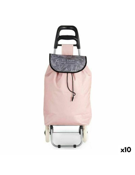 Panier à Courses Kinvara 11820 Rose 3,3 L 20 x 95 x 34 cm (10 Unités)