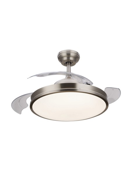 Ventilateur de Plafond avec Lumière Philips Atlas 35 W 28 W 4500 Lm nickel (2700 K)