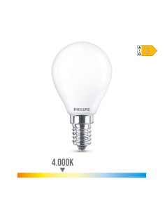 Lampe LED Philips E 6.5 W 6,5 W 60 W E14 806 lm Ø 4,5 x 8 cm (4000 K) 2