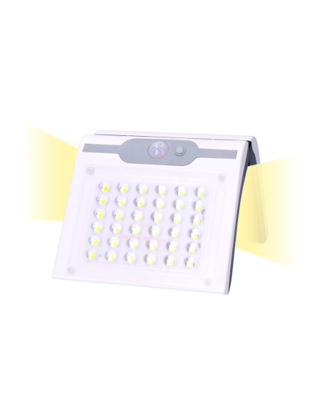 Applique LED EDM 31846 Blanc 2 W 220 lm Solaire Capteur de Mouvement (6500 K)