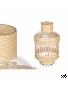 Cruche décorative SG-30554 Transparent Naturel 16 x 27,5 x 16 cm (6 Unités)