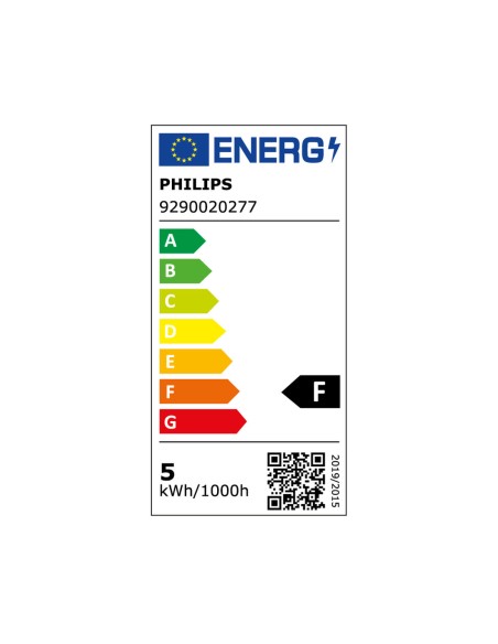 Lampe LED Philips Blanc F 40 W 4,3 W E27 470 lm 4,5 x 7,8 cm (4000 K)