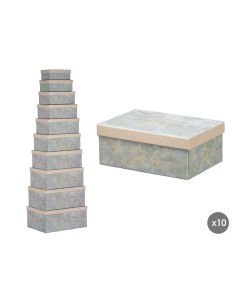 Boîte Décorative Pincello 64 Crème Carton (2 Unités) 2