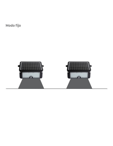 Applique LED EDM 31844 Noir 10 W 1150 Lm (6000 K)