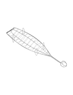 Grille de Barbecue pour Poissons Sauvic 13,5 x 54 cm