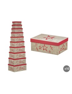 Boîte Décorative Pincello 67 Rose Carton (2 Unités) 2