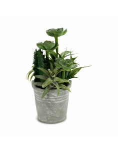 Plante décorative Ibergarden XD18-1182A-B Plastique Ciment 15 x 24 x 15 cm (12 Unités) 2