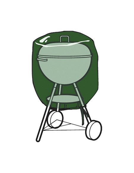 Housse de protection pour barbecue Altadex Vert Polyéthylène Plastique
