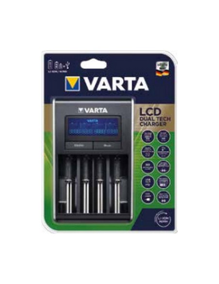 Chargeur de batterie Varta 57676 101 401 AA/AAA Piles x 4