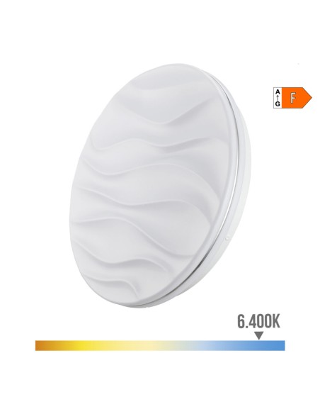 Applique plafond LED EDM 32563 Desert F 12 W