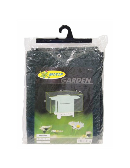 Housse de protection pour barbecue Altadex Vert Polyéthylène 103 x 58 x 58 cm