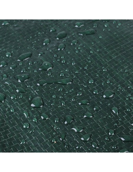 Housse de protection pour barbecue Altadex Vert Polyéthylène 103 x 58 x 58 cm