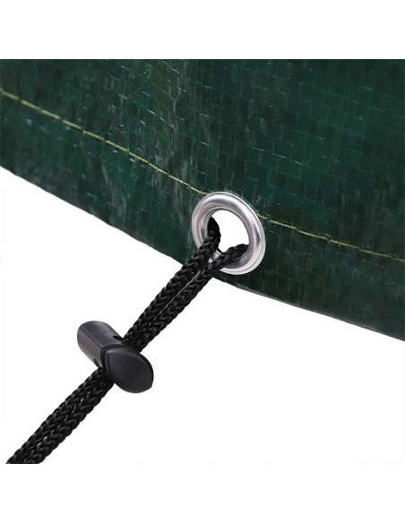 Housse de protection pour barbecue Altadex Vert Polyéthylène 103 x 58 x 58 cm