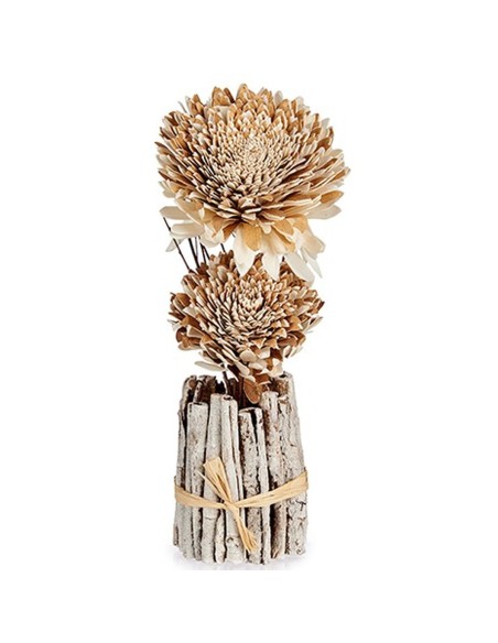 Fleur décorative Naturel 13 x 37 x 14 cm (12 Unités)