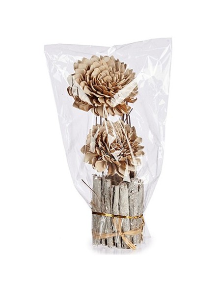 Fleur décorative Naturel 13 x 37 x 14 cm (12 Unités)