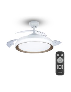 Ventilateur de Plafond avec Lumière Philips Atlas Doré 35 W 28 W 4500 Lm (2700 K)