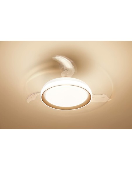 Ventilateur de Plafond avec Lumière Philips Atlas Doré 35 W 28 W 4500 Lm (2700 K)