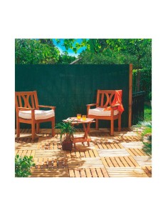 Canisse Nortene Plasticane Ovale 1 x 3 m Vert PVC 2