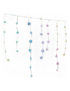 Barrière lumineuse LED Icicle Multicouleur (300 x 70 cm)