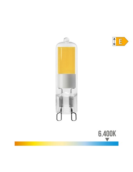 Lampe LED EDM 98212 E 5 W 46 W G9 575 Lm Ø 1,43 x 6,45 cm (6400 K)