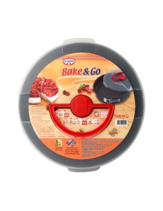 Moule amovible Dr. Oetker Noir Acier Plastique Ø 26 cm ø 26 x 6,5 cm 2