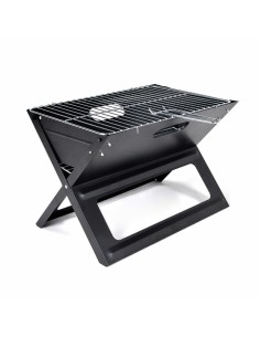 Barbecue Pliable Portatif à Charbon Forme en X 45 x 30 x 35 cm Fer