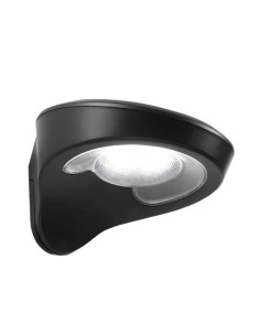 Applique LED EDM 31852 Noir 2 W 1,8 W 200 Lm 155 Lm Solaire Capteur de Mouvement (6500 K)