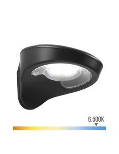 Applique LED EDM 31852 Noir 2 W 1,8 W 200 Lm 155 Lm Solaire Capteur de Mouvement (6500 K) 2