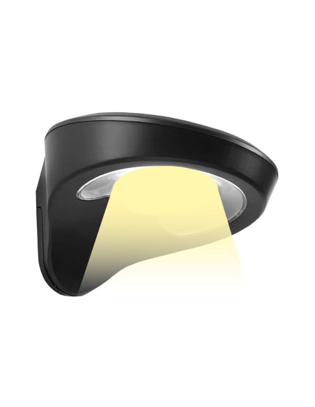 Applique LED EDM 31852 Noir 2 W 1,8 W 200 Lm 155 Lm Solaire Capteur de Mouvement (6500 K)
