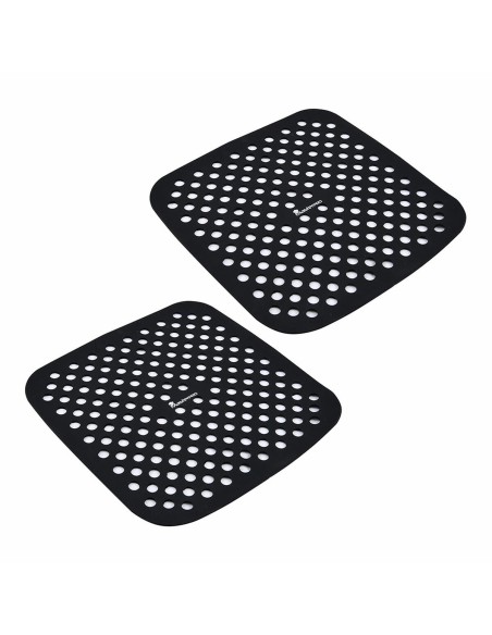 Tapis de cuisson Masterpro bgmp-7701 Noir Silicone 19 x 19 cm (2 Unités)