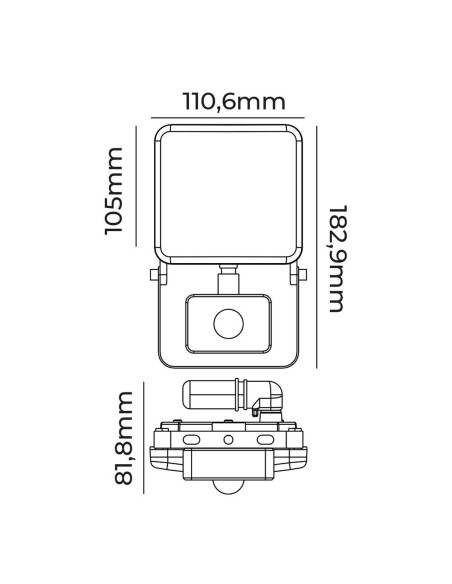 Projecteur EDM 70421 Frameless