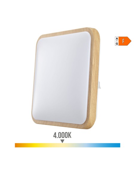 Applique plafond LED EDM 32541 F 18 W 1820 Lm Carré Surface (4000 K)