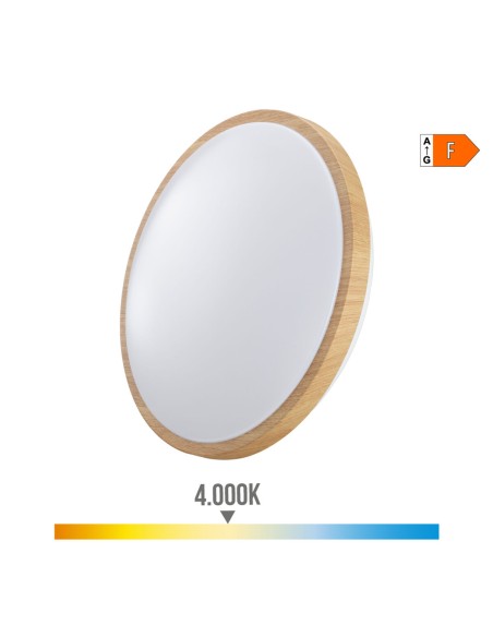 Applique plafond LED EDM 32539 F 18 W 1820 Lm Circulaire Surface (4000 K)