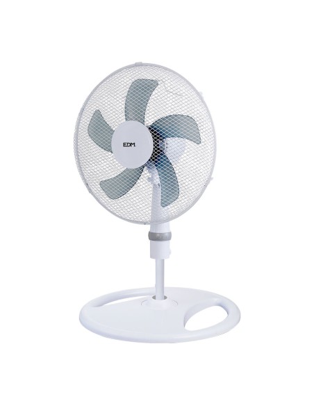 Ventillateur EDM 33530 Blanc 45 W 3-en-1