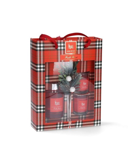 Coffret cadeau Magic Lights Fruits rouges 4 Pièces