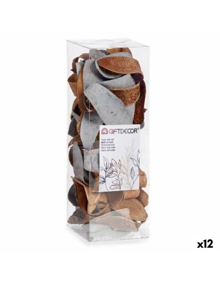 Fleurs décoratives Naturel Marron 9 x 27 x 9 cm (12 Unités)