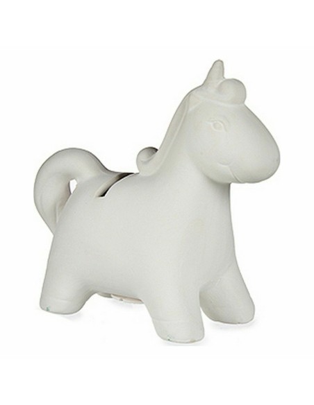 Tirelire à peindre Pincello 87766 Céramique Licorne 6,4 x 13 x 14 cm (12 Unités)