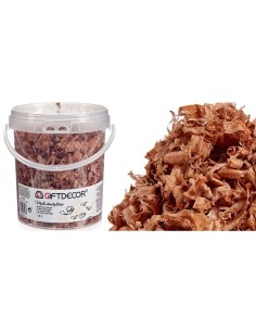 Copeaux décoratifs 1,4 L Marron (6 Unités) 2