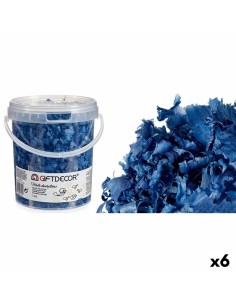 Copeaux décoratifs 1,4 L Bleu foncé (6 Unités)