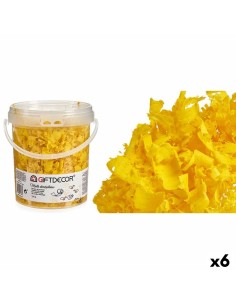 Copeaux décoratifs 1,4 L Jaune (6 Unités)